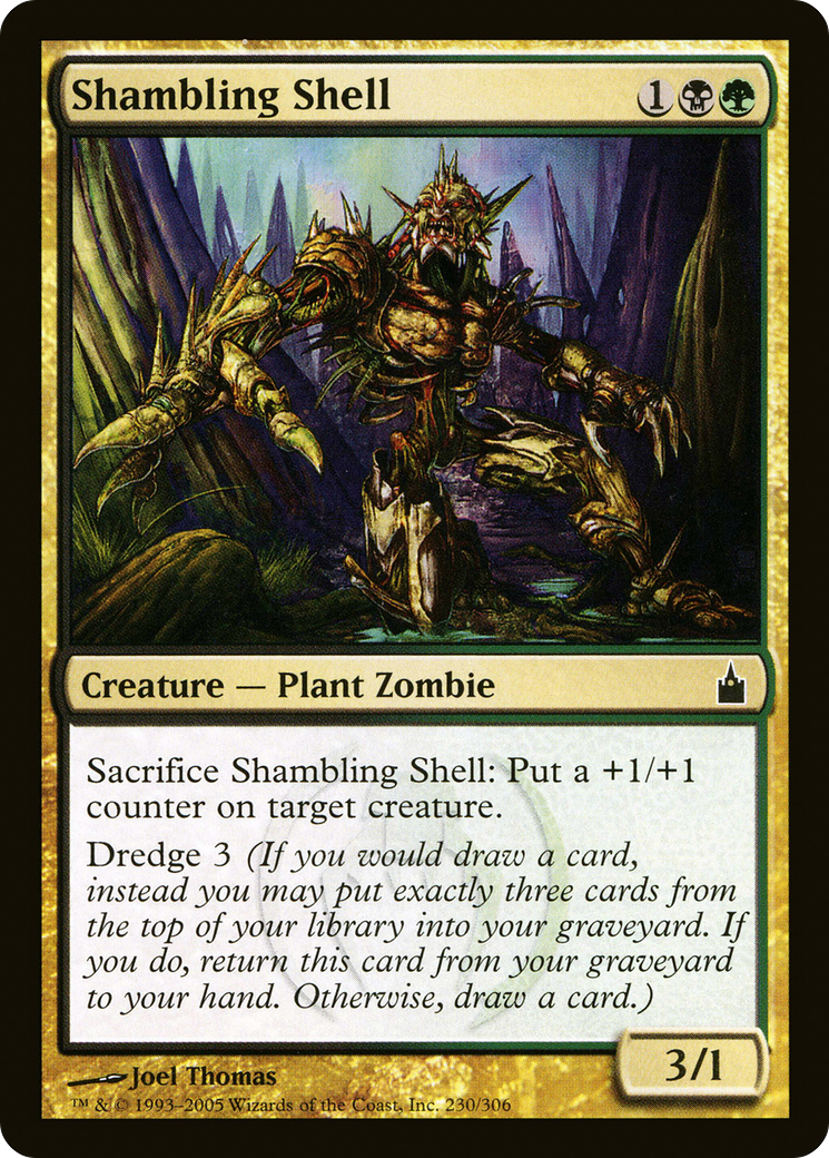 Shambling Shell (RAV-230) [Ravnica: City of Guilds] Foil MTG Single Wizards of the Coast