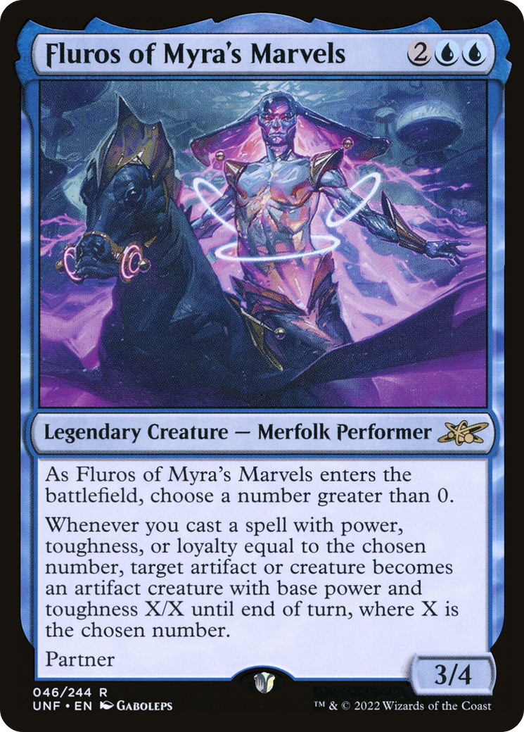 Fluros of Myra's Marvels (UNF-046) [Unfinity] MTG Single Wizards of the Coast