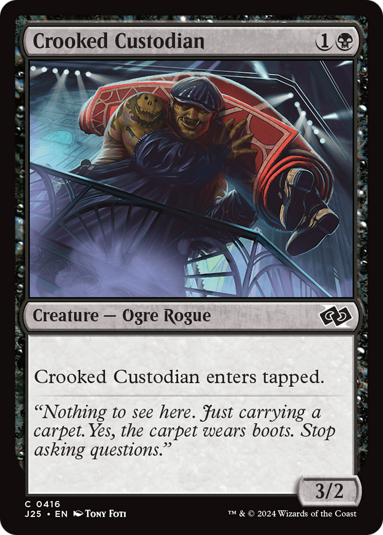 Crooked Custodian (J25-416) [Foundations Jumpstart] MTG Single Wizards of the Coast