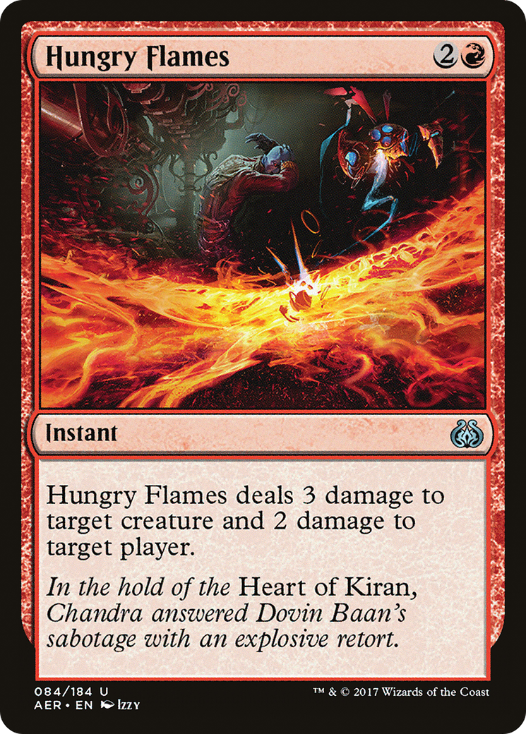 Hungry Flames (AER-084) [Aether Revolt] MTG Single Wizards of the Coast