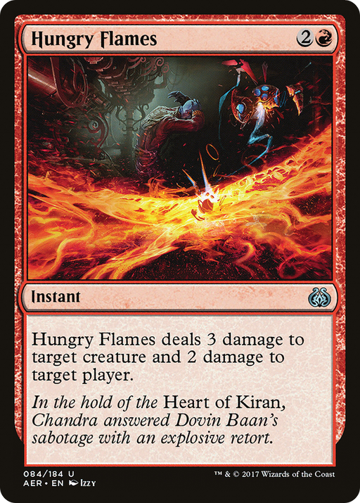 Hungry Flames (AER-084) [Aether Revolt] MTG Single Wizards of the Coast