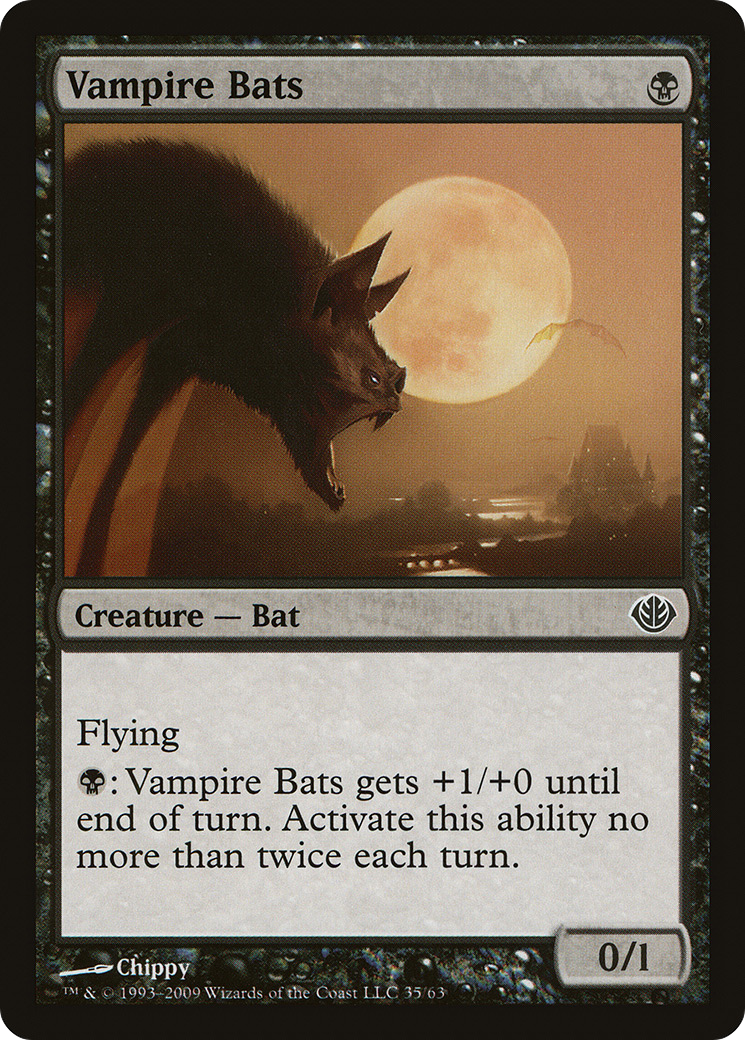 Vampire Bats (DDD-035) [Misc] Duel Decks: Garruk vs. Liliana MTG Single Wizards of the Coast
