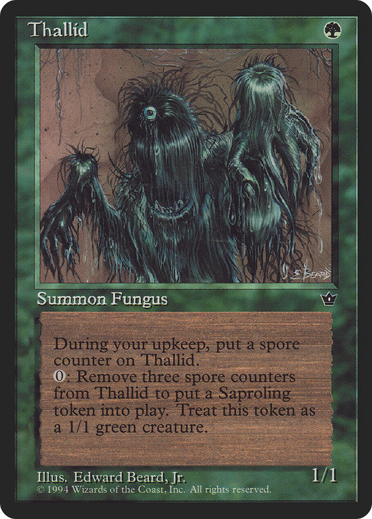 Thallid (FEM-74A) [Fallen Empires] MTG Single Wizards of the Coast