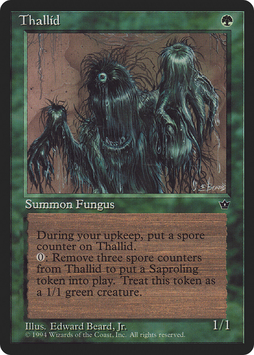 Thallid (FEM-74A) [Fallen Empires] MTG Single Wizards of the Coast