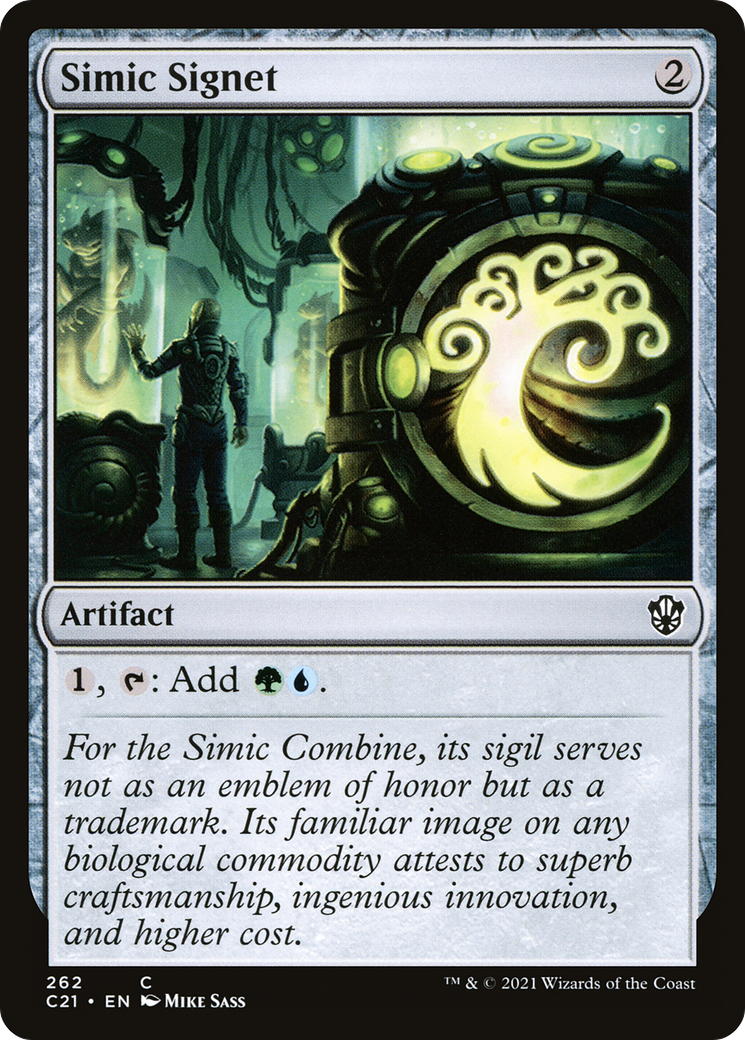 Simic Signet (C21-262) [Commander 2021] MTG Single Wizards of the Coast