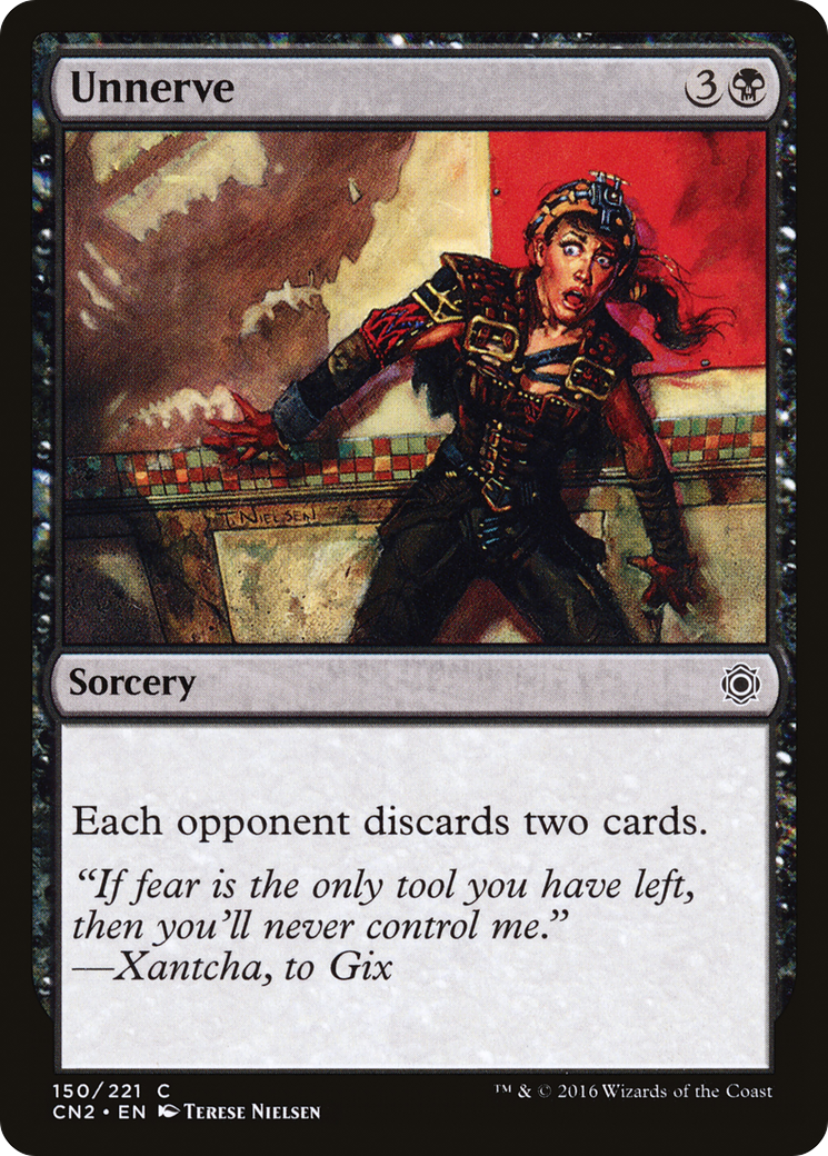 Unnerve (CN2-150) [Conspiracy: Take the Crown] MTG Single Wizards of the Coast