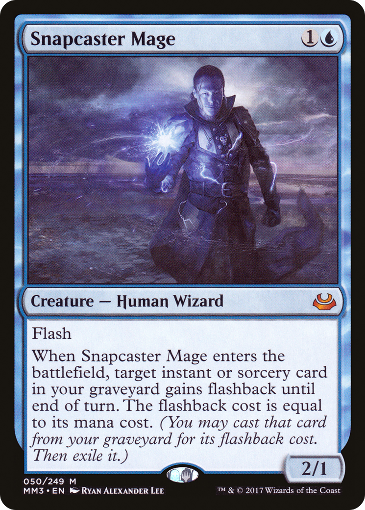 Snapcaster Mage (MM3-050) [Modern Masters 2017] Foil MTG Single Modern Masters 2017