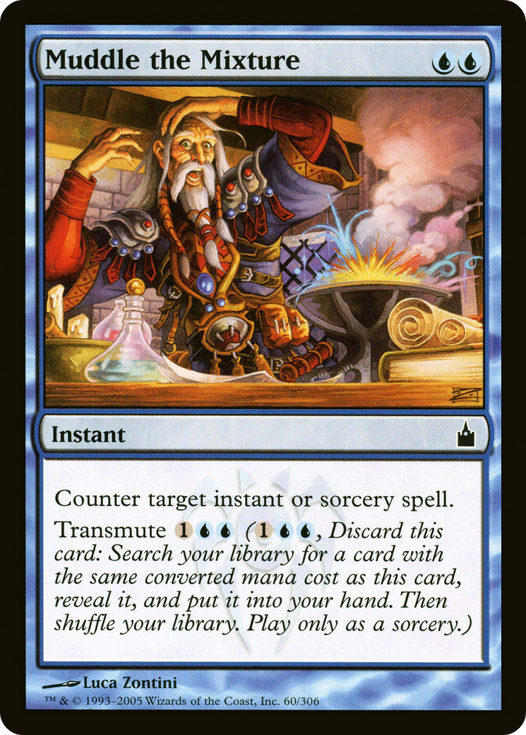 Muddle the Mixture (RAV-060) [Ravnica: City of Guilds] Foil MTG Single Wizards of the Coast