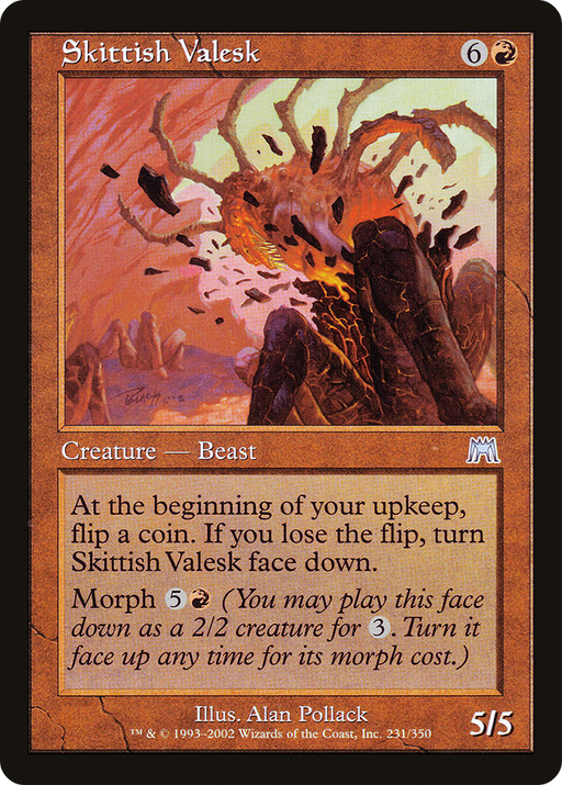 Skittish Valesk (ONS-231) [Onslaught] MTG Single Wizards of the Coast