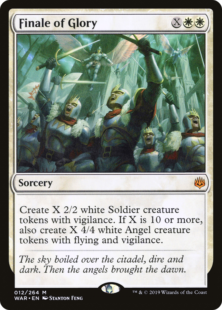 Finale of Glory (WAR-012) [War of the Spark] MTG Single Wizards of the Coast