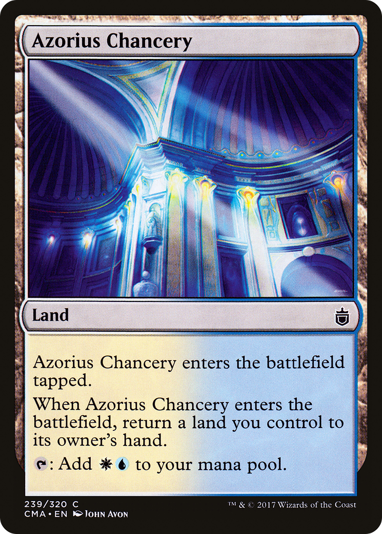 Azorius Chancery (CMA-239) [Commander Anthology] MTG Single Wizards of the Coast