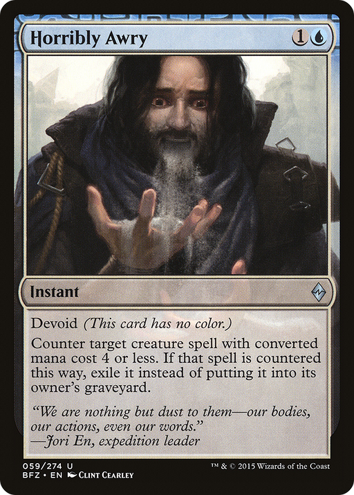 Horribly Awry (BFZ-059) [Battle for Zendikar] MTG Single Wizards of the Coast