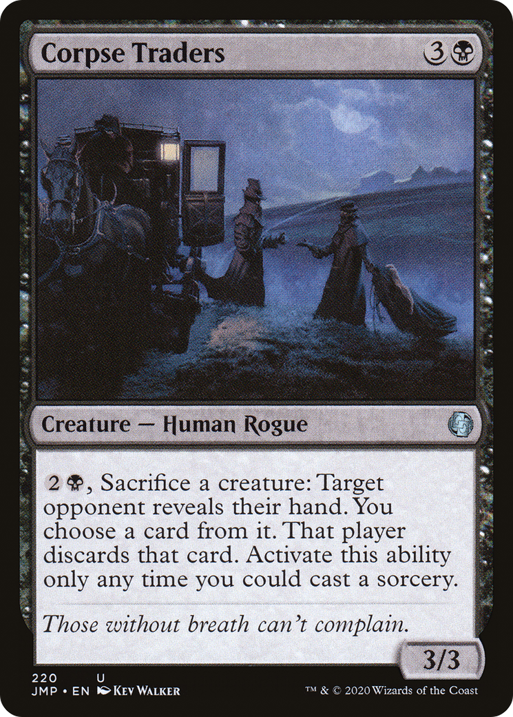 Corpse Traders (JMP-220) [Jumpstart] MTG Single Wizards of the Coast