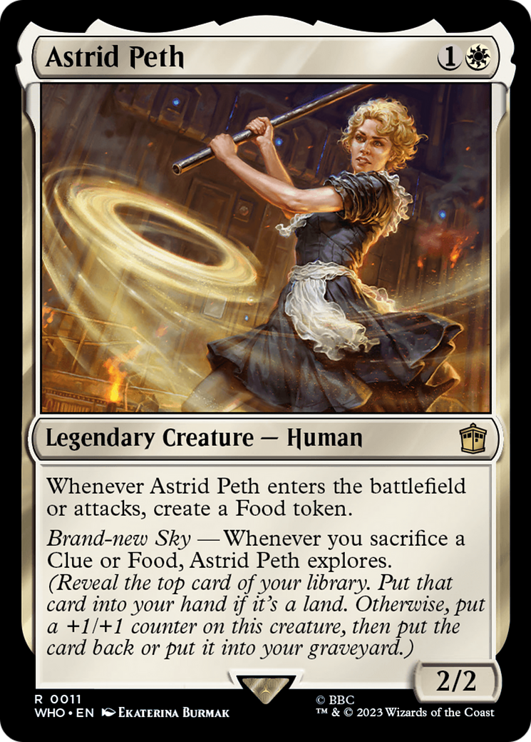 Astrid Peth (WHO-011) [Doctor Who] MTG Single Wizards of the Coast