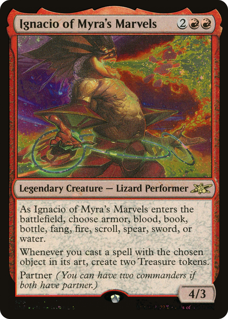 Ignacio of Myra's Marvels (Galaxy Foil) (UNF-398) [Unfinity] Foil MTG Single Wizards of the Coast