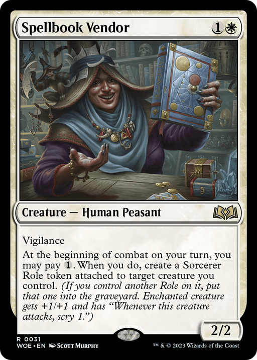 Spellbook Vendor (WOE-031) [Wilds of Eldraine] MTG Single Wizards of the Coast
