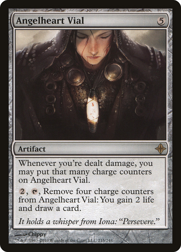 Angelheart Vial (ROE-215) [Rise of the Eldrazi] Foil MTG Single Wizards of the Coast