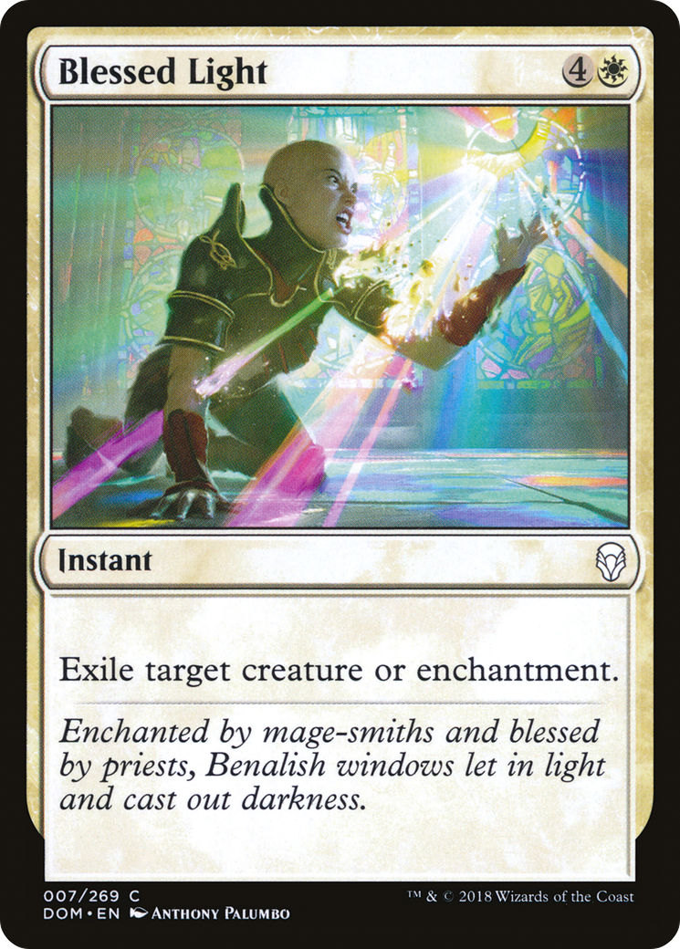 Blessed Light (DOM-007) [Dominaria] MTG Single Wizards of the Coast