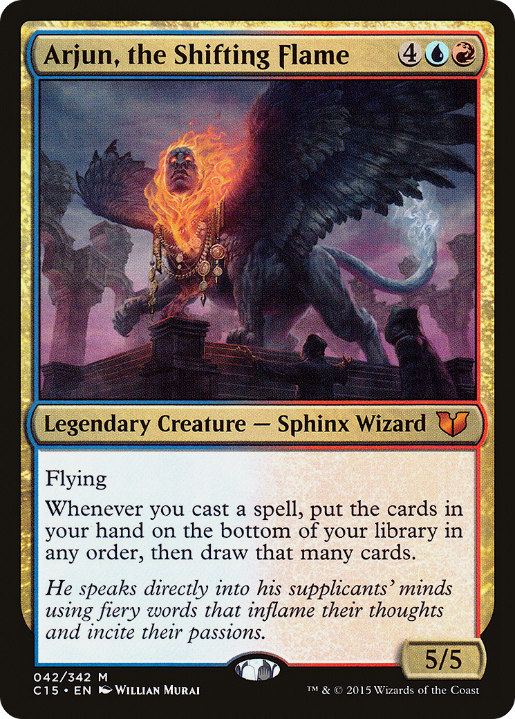 Arjun, the Shifting Flame (C15-042) [Commander 2015] MTG Single Wizards of the Coast