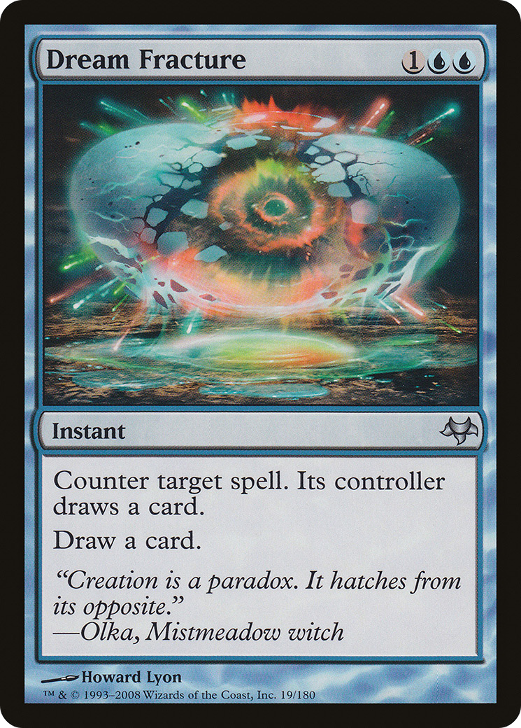 Dream Fracture (EVE-019) [Eventide] Foil MTG Single Wizards of the Coast
