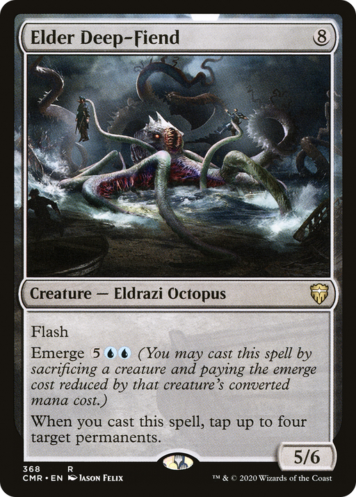 Elder Deep-Fiend (CMR-368) [Commander Legends] MTG Single Wizards of the Coast