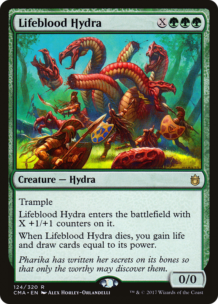 Lifeblood Hydra (CMA-124) [Commander Anthology] MTG Single Wizards of the Coast
