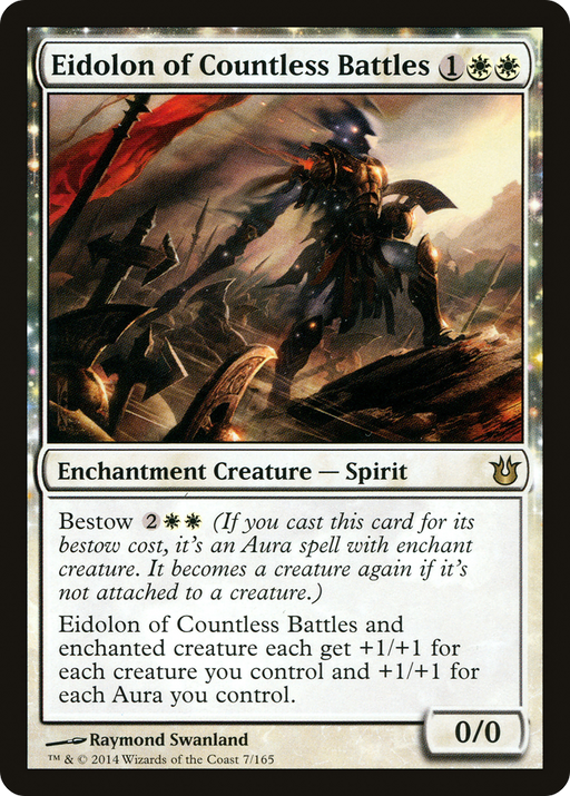 Eidolon of Countless Battles (BNG-007) [Born of the Gods] Foil MTG Single Wizards of the Coast