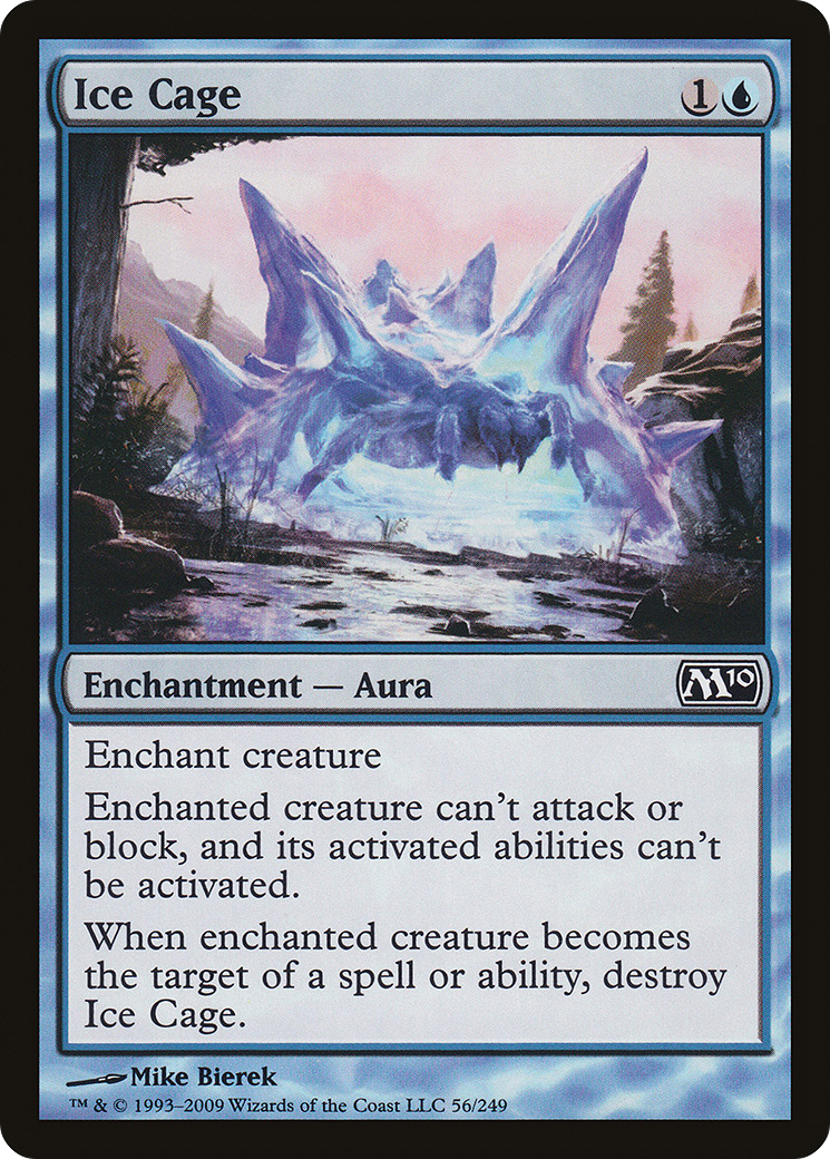 Ice Cage (M10-056) [Magic 2010] MTG Single Wizards of the Coast