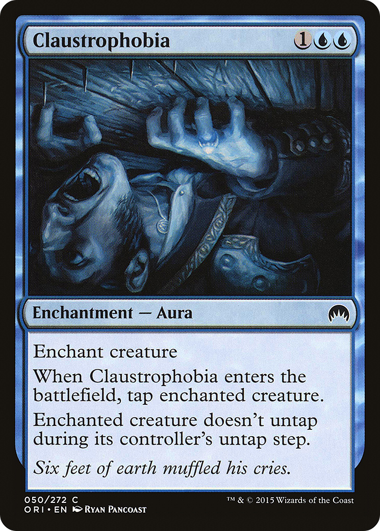 Claustrophobia (ORI-050) [Magic Origins] MTG Single Wizards of the Coast