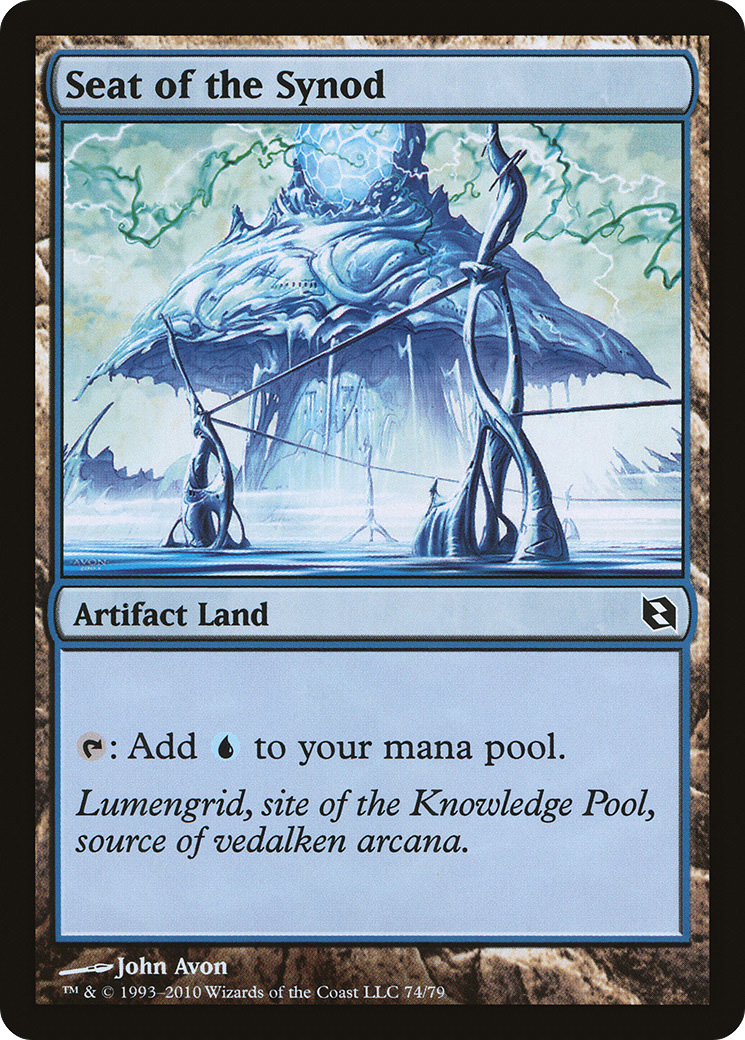 Seat of the Synod (DDF-074) [Misc] Duel Decks: Elspeth vs. Tezzeret MTG Single Wizards of the Coast