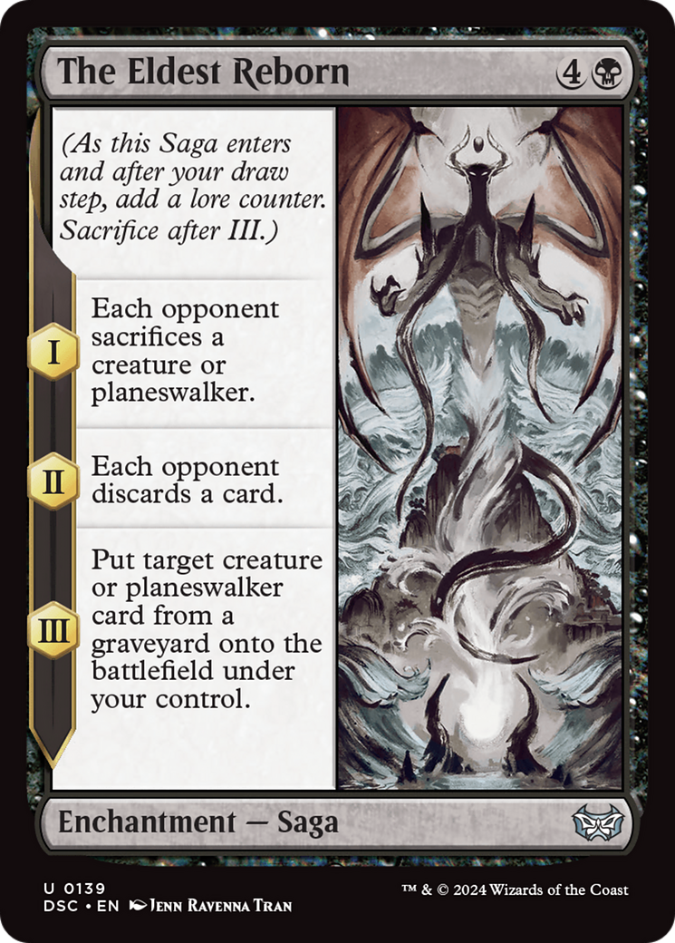 The Eldest Reborn (DSC-139) [Duskmourn: House of Horror Commander] MTG Single Wizards of the Coast