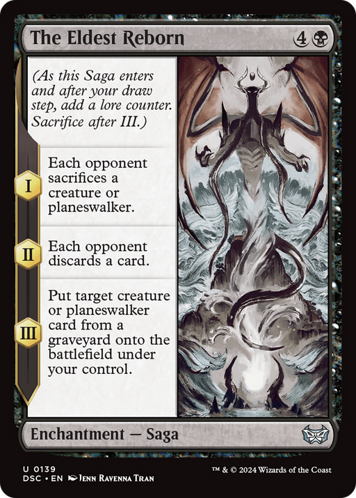 The Eldest Reborn (DSC-139) [Duskmourn: House of Horror Commander] MTG Single Wizards of the Coast