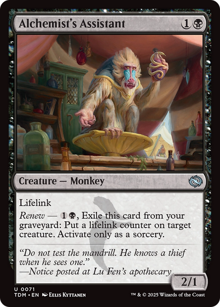 Alchemist's Assistant (TDM-071) [Tarkir: Dragonstorm] MTG Single Wizards of the Coast