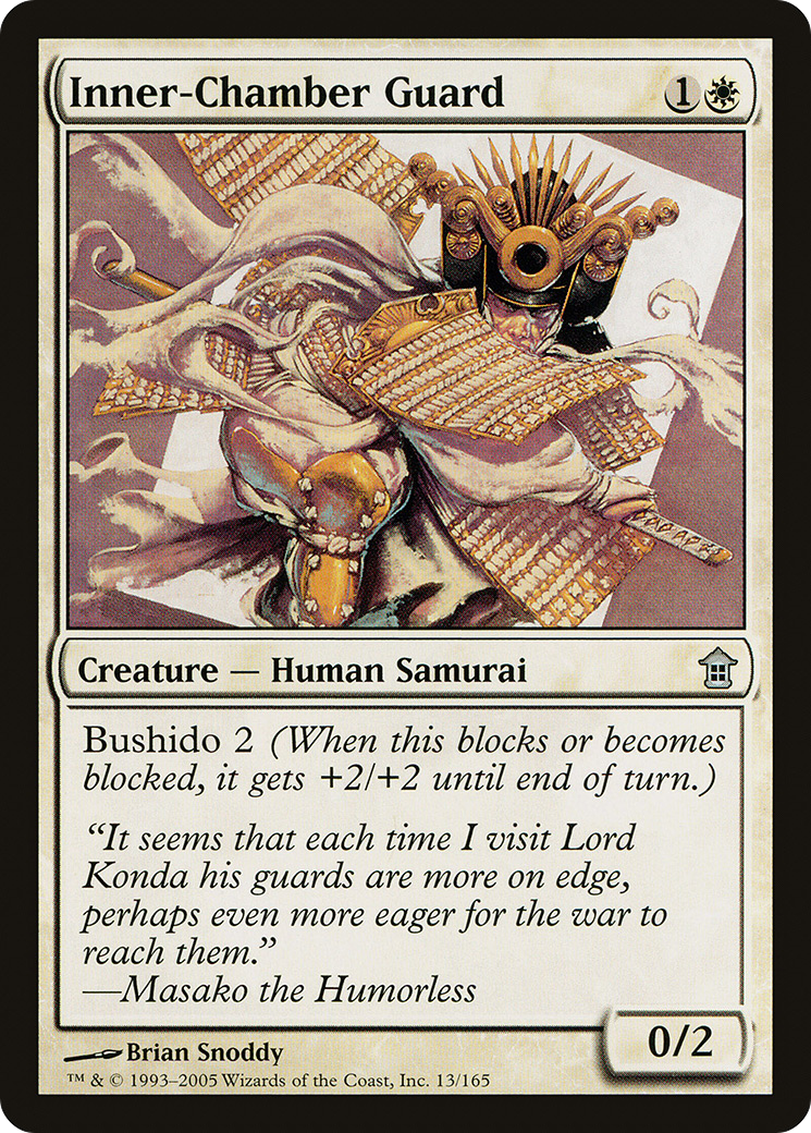 Inner-Chamber Guard (SOK-013) [Saviors of Kamigawa] MTG Single Wizards of the Coast