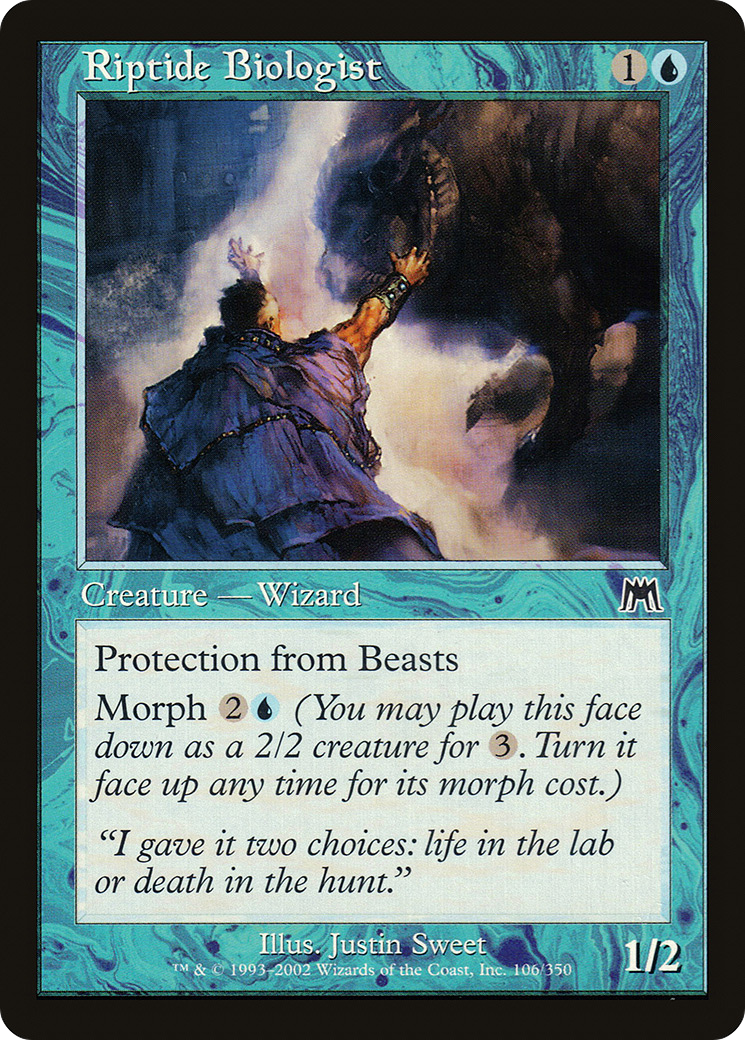 Riptide Biologist (ONS-106) [Onslaught] MTG Single Wizards of the Coast
