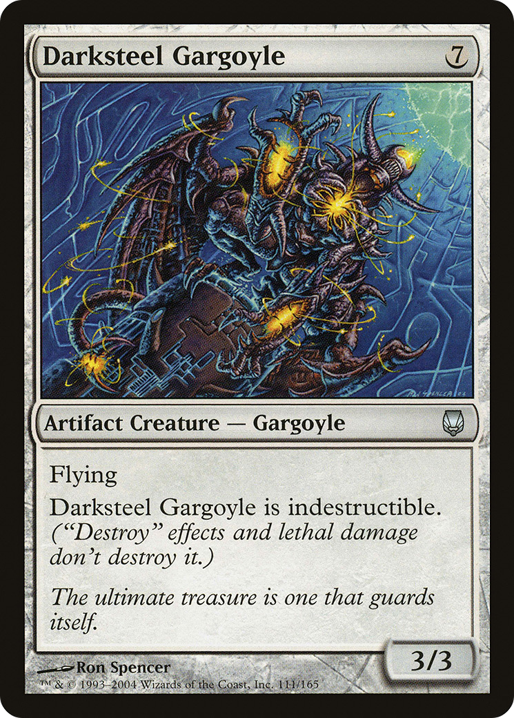 Darksteel Gargoyle (DST-111) [Darksteel] MTG Single Wizards of the Coast
