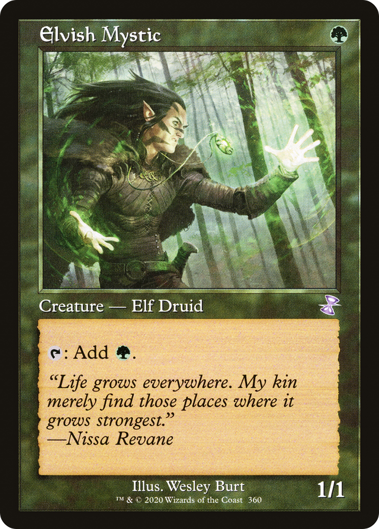 Elvish Mystic (TSR-360) [Time Spiral Remastered] MTG Single Wizards of the Coast