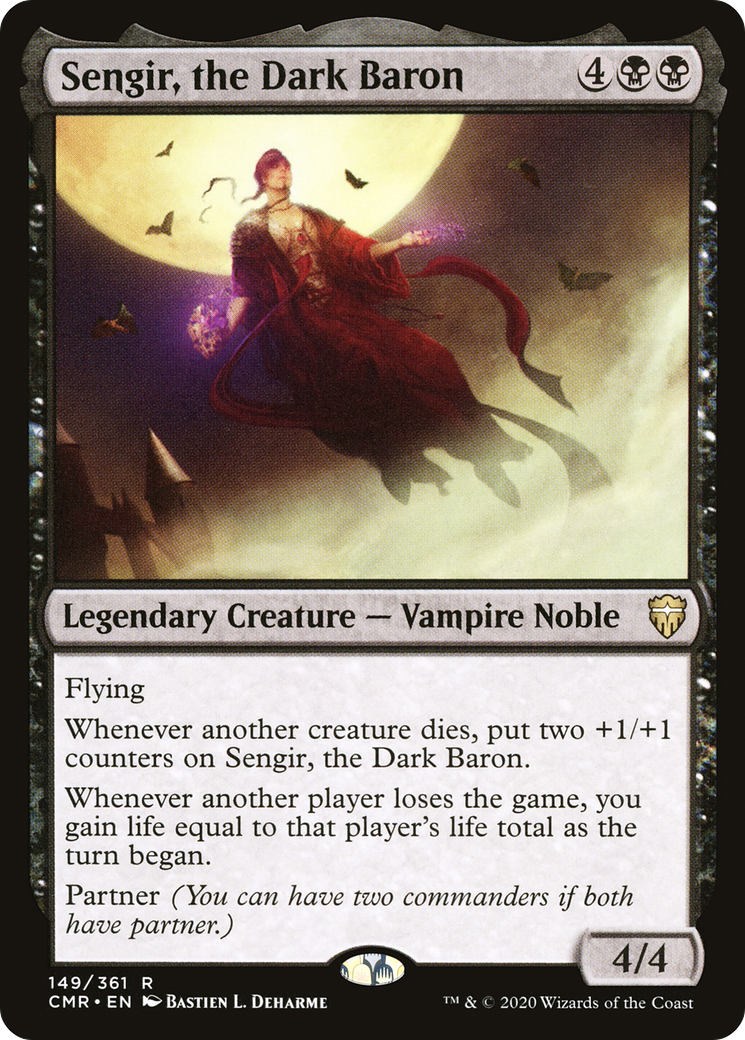 Sengir, the Dark Baron (CMR-149) [Commander Legends] MTG Single Wizards of the Coast