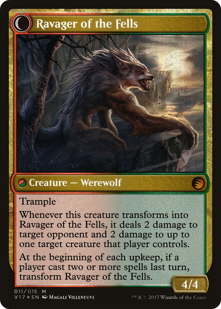 Huntmaster of the Fells (V17-011) [Misc] From the Vault: Transform Foil MTG Single Wizards of the Coast
