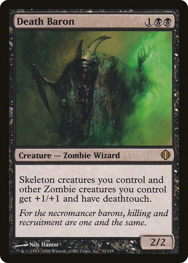 Death Baron (ALA-070) [Shards of Alara] MTG Single Wizards of the Coast