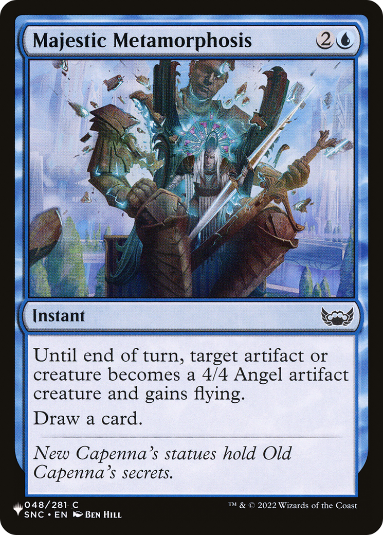 Majestic Metamorphosis (LIST-048/281) [Mystery Booster] The List MTG Single Wizards of the Coast