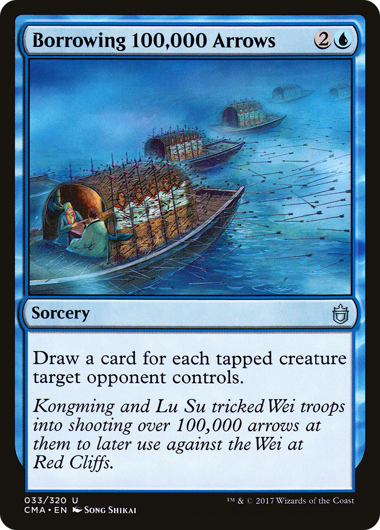 Borrowing 100,000 Arrows (CMA-033) [Commander Anthology] MTG Single Wizards of the Coast