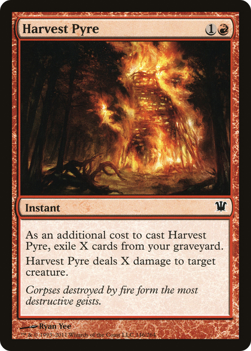 Harvest Pyre (ISD-146) [Innistrad] MTG Single Wizards of the Coast