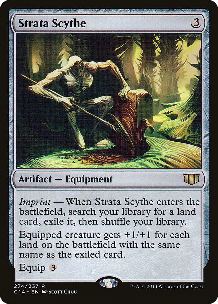 Strata Scythe (C14-274) [Commander 2014] MTG Single Wizards of the Coast