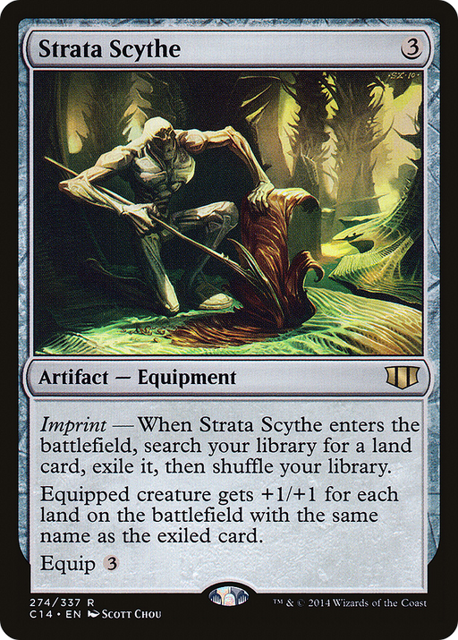 Strata Scythe (C14-274) [Commander 2014] MTG Single Wizards of the Coast