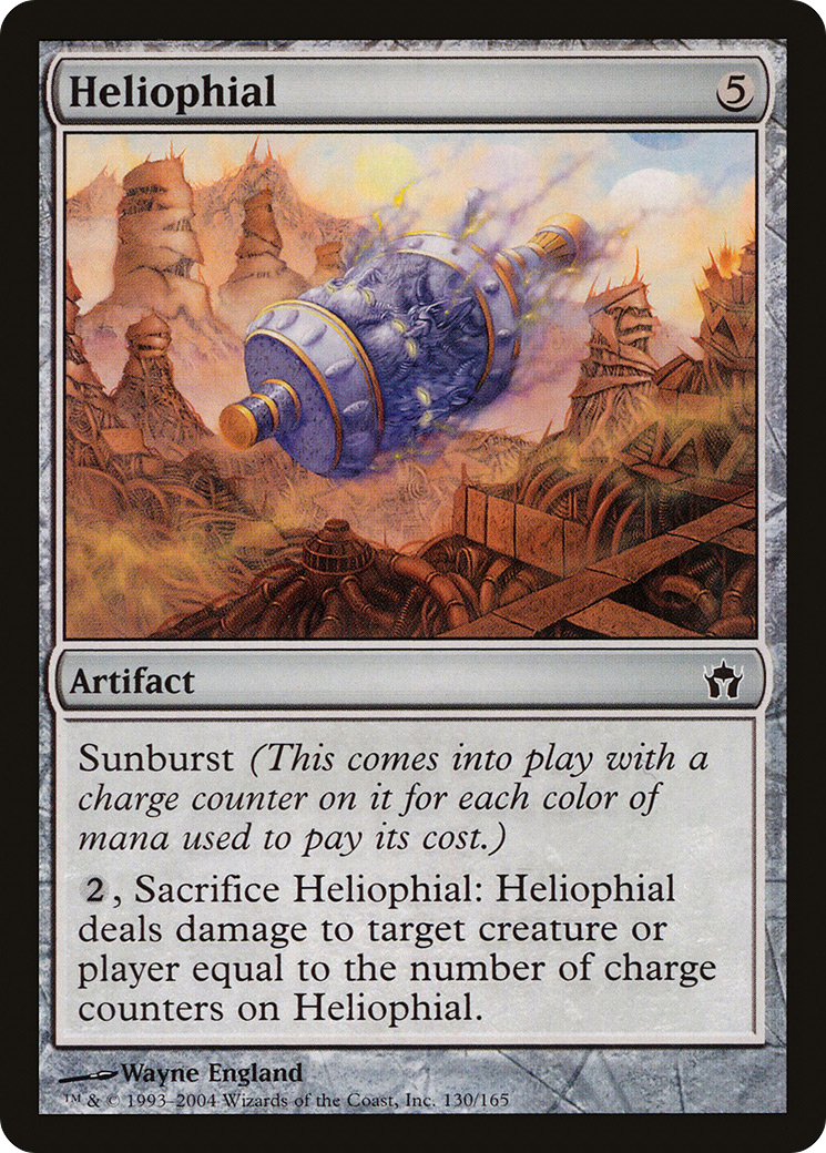 Heliophial (5DN-130) [Fifth Dawn] Foil MTG Single Wizards of the Coast