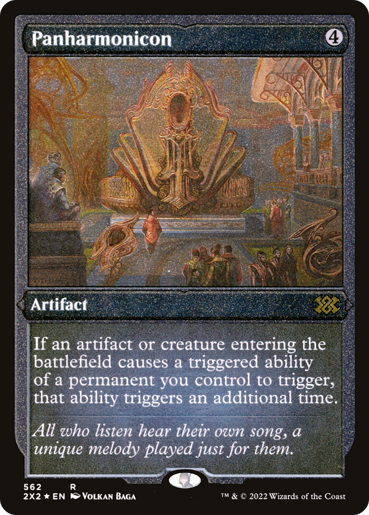 Panharmonicon (Foil Etched) (2X2-562) [Double Masters 2022] Foil MTG Single Wizards of the Coast
