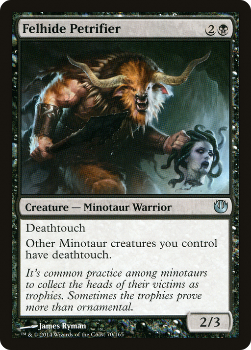 Felhide Petrifier (JOU-070) [Journey into Nyx] Foil MTG Single Wizards of the Coast