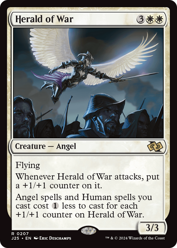 Herald of War (J25-207) [Foundations Jumpstart] MTG Single Wizards of the Coast