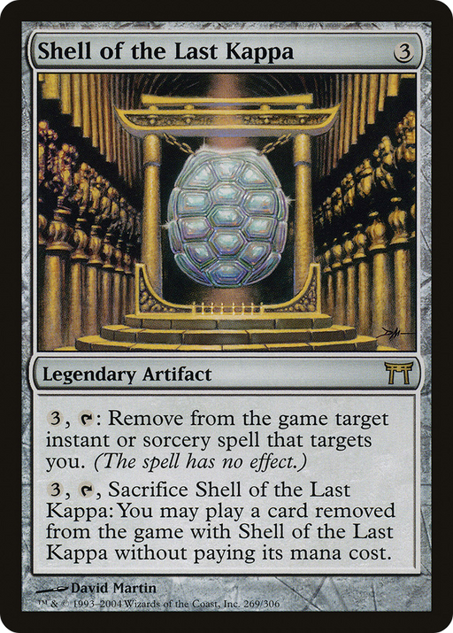 Shell of the Last Kappa (CHK-269) [Champions of Kamigawa] MTG Single Wizards of the Coast